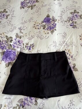 Hollister Black Mini Skort.